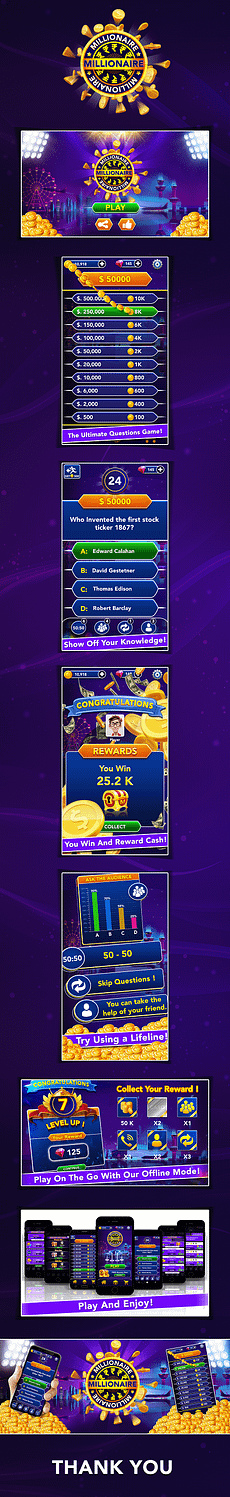 Who Wants to be a Millionaire Quiz Game Development